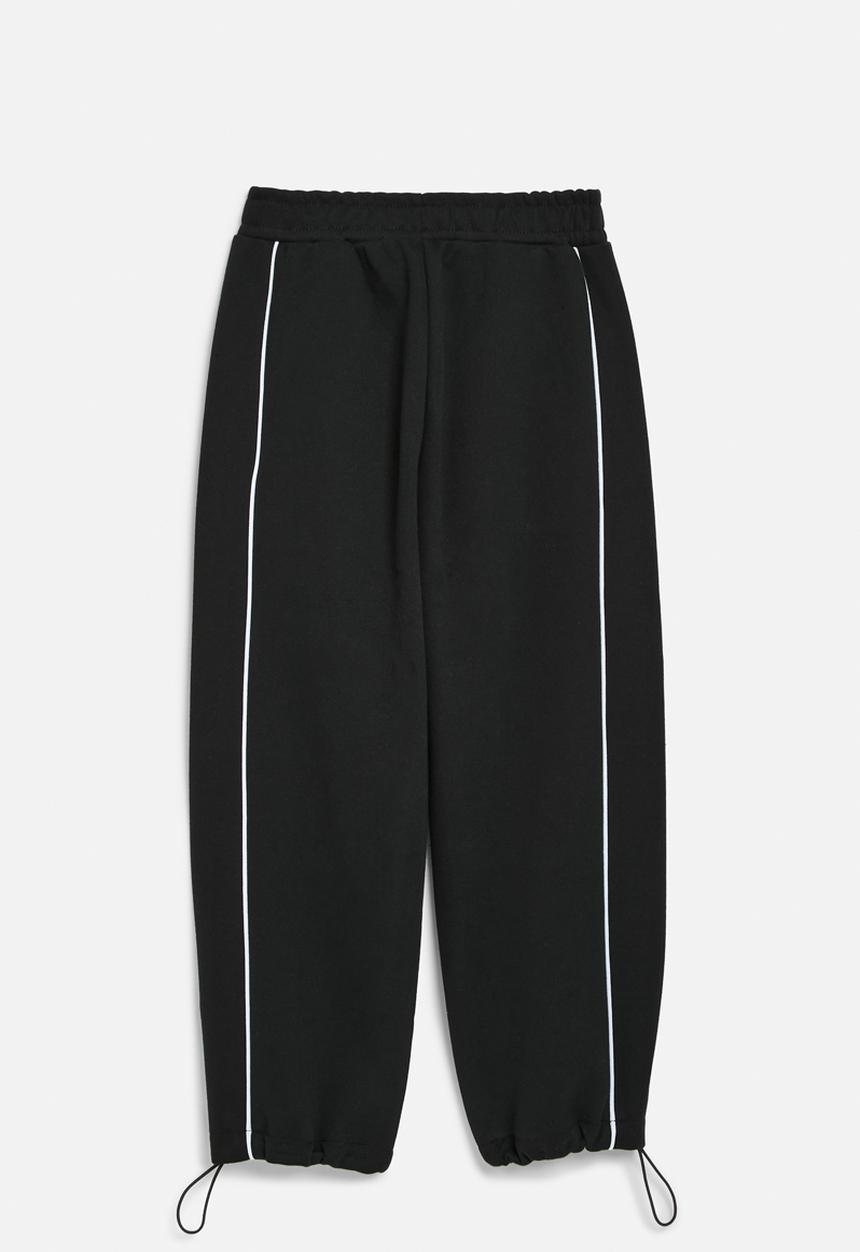 Pop Candy - Track pants - black & white