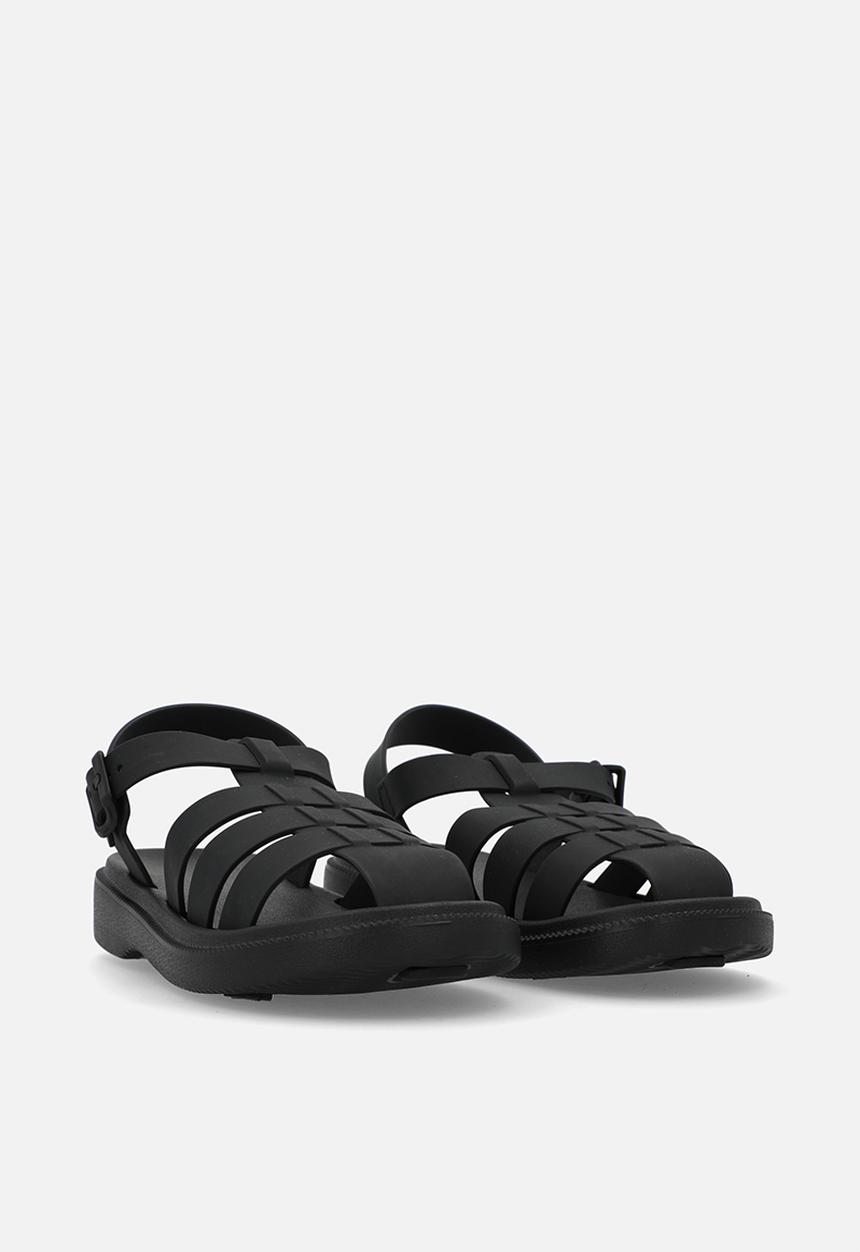 Pop Candy - Caged sandals-black