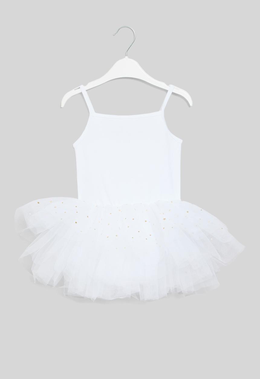Pop Candy - Cami tulle dress - white