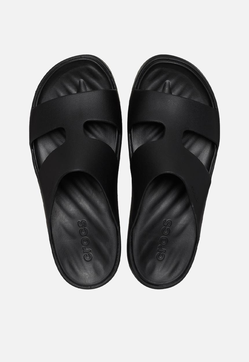 Crocs - Getaway platform h-strap - black