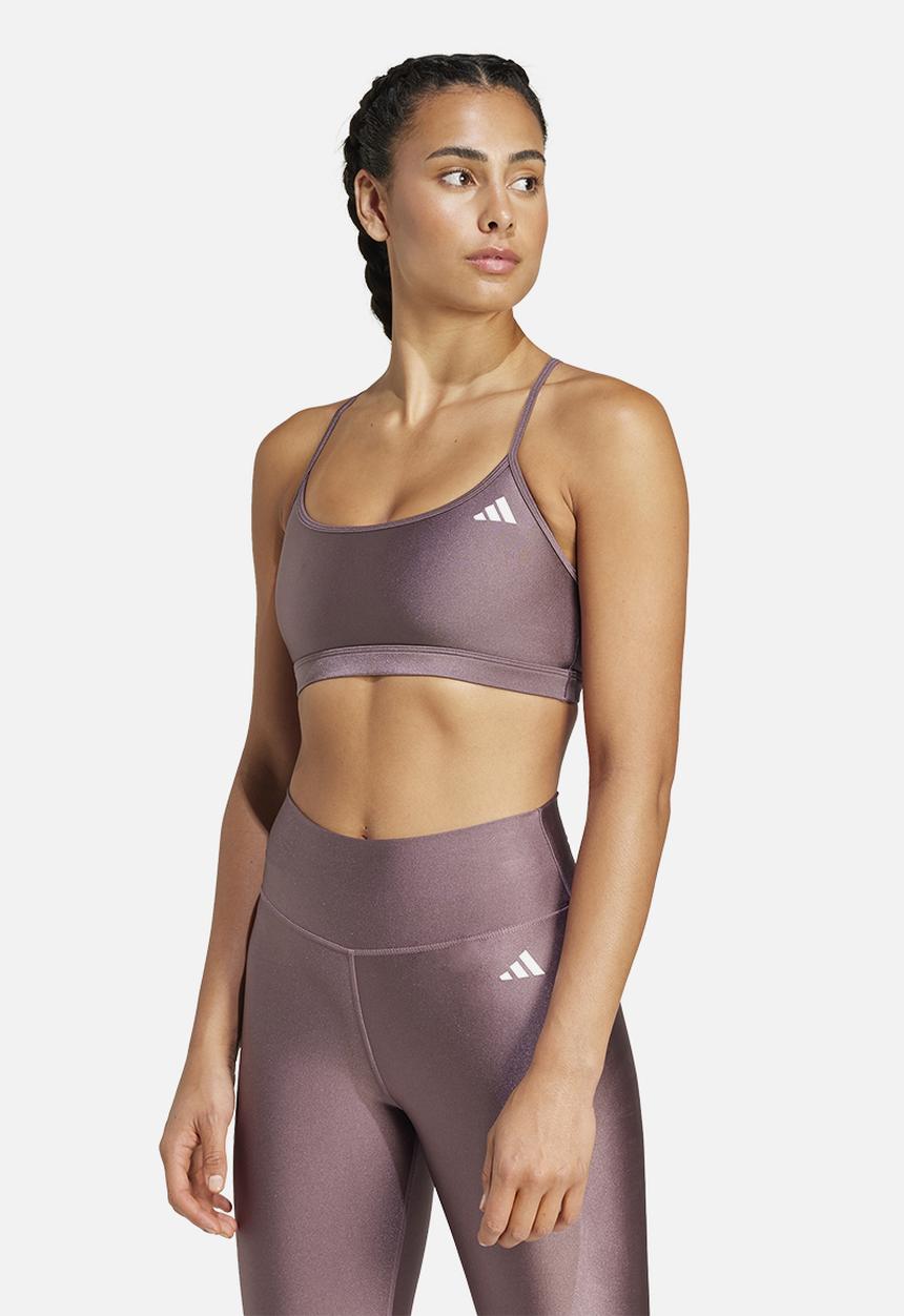 adidas Performance - Aero Ls Bra - Shadow Fig