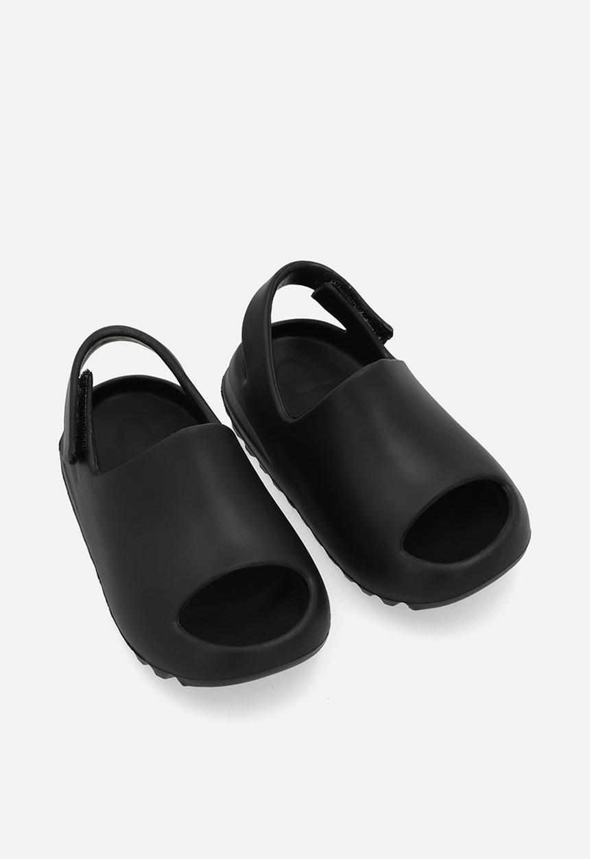 Pop Candy - Peep toe sandals - black