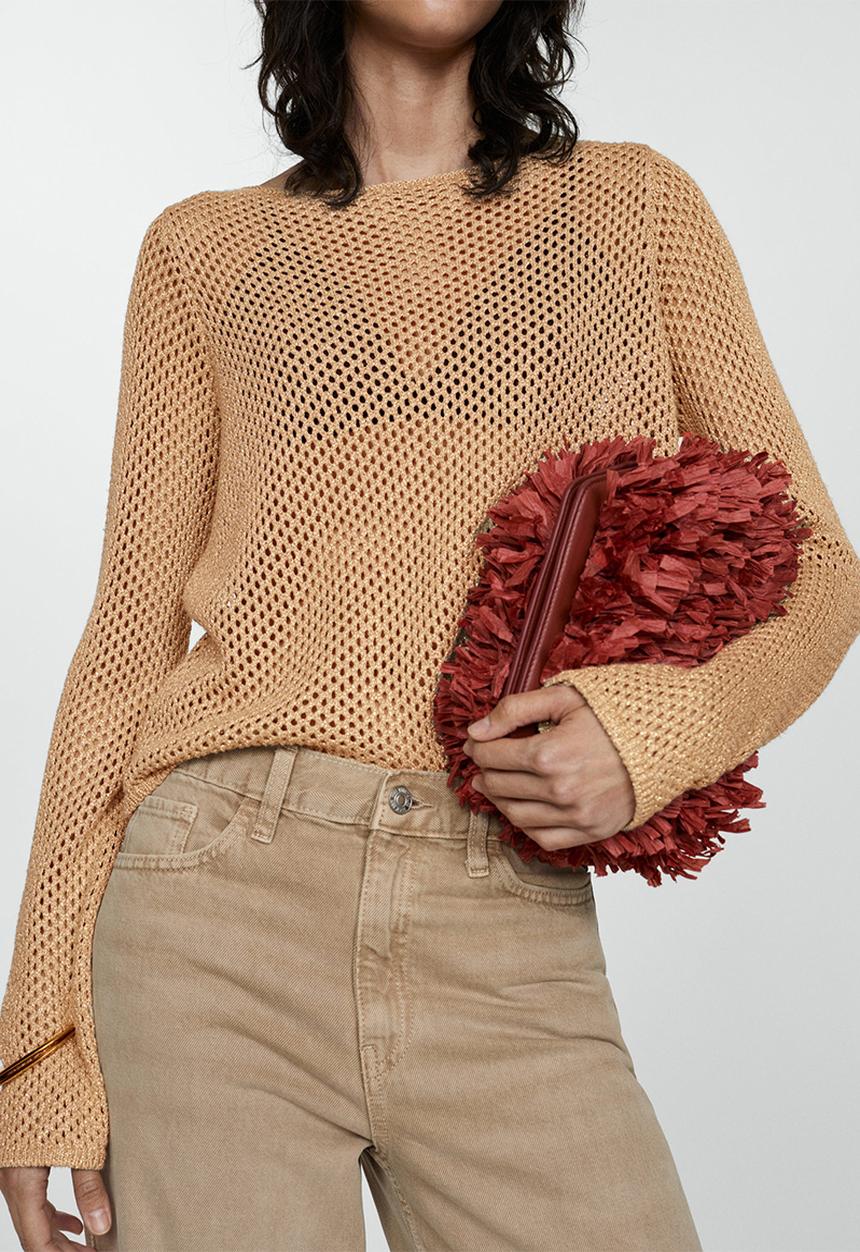 MANGO - Sweater Maria - Gold