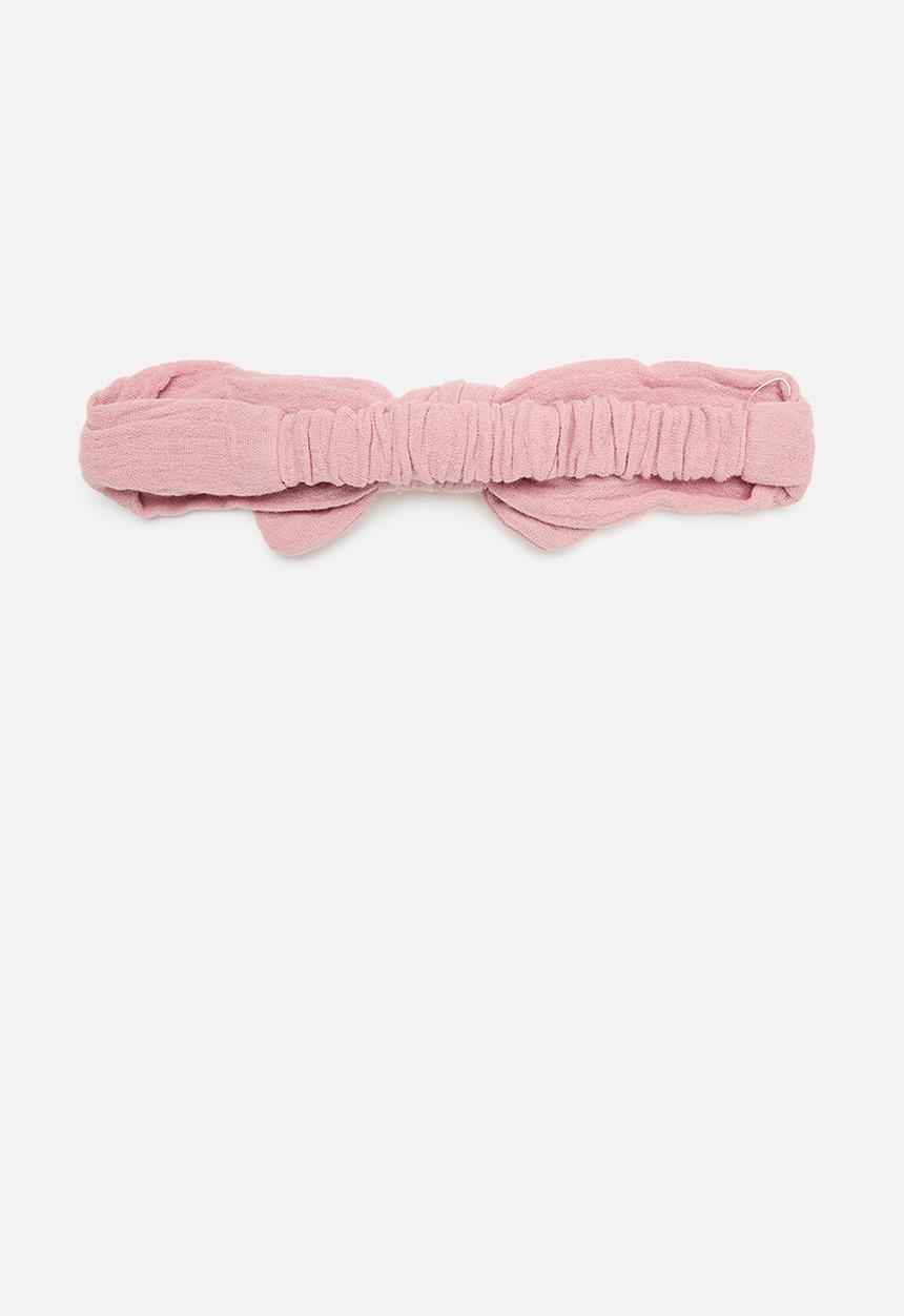 Pop Candy - 3 Piece headband set-pink & white