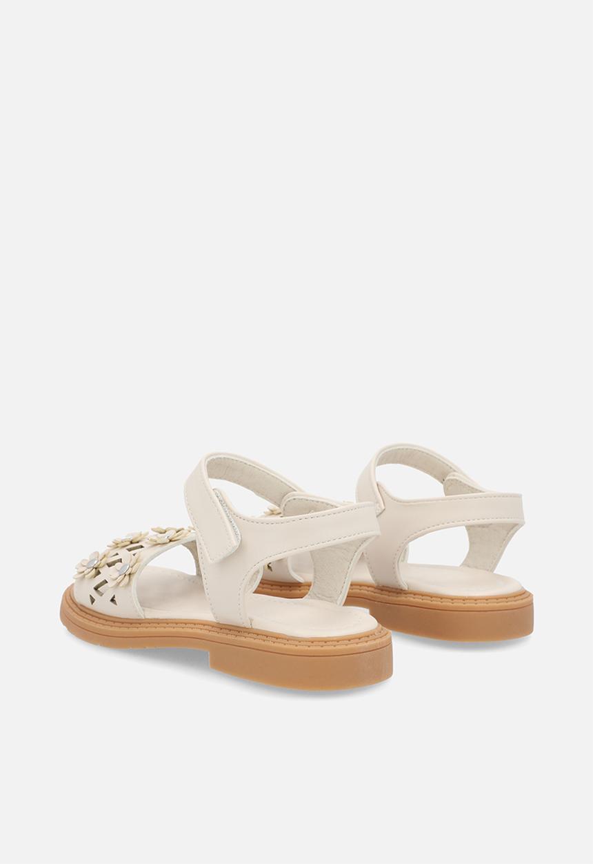 Pop Candy - Floral sandals - beige