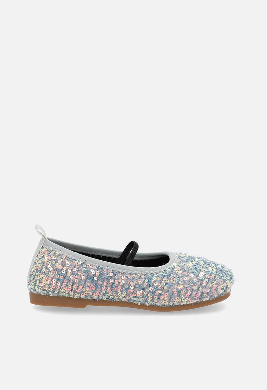 Pop Candy - Sequined flat pumps - purple