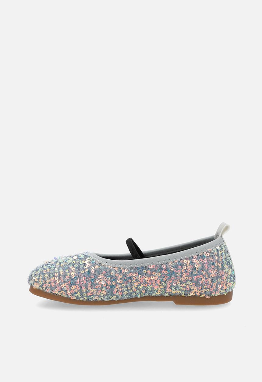 Pop Candy - Sequined flat pumps - purple