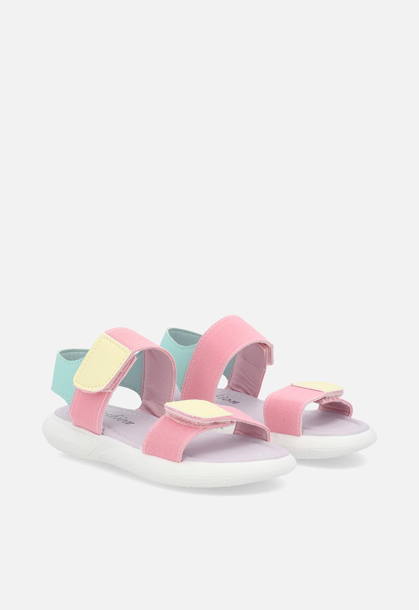 Pop Candy - Colour block sandals - multi