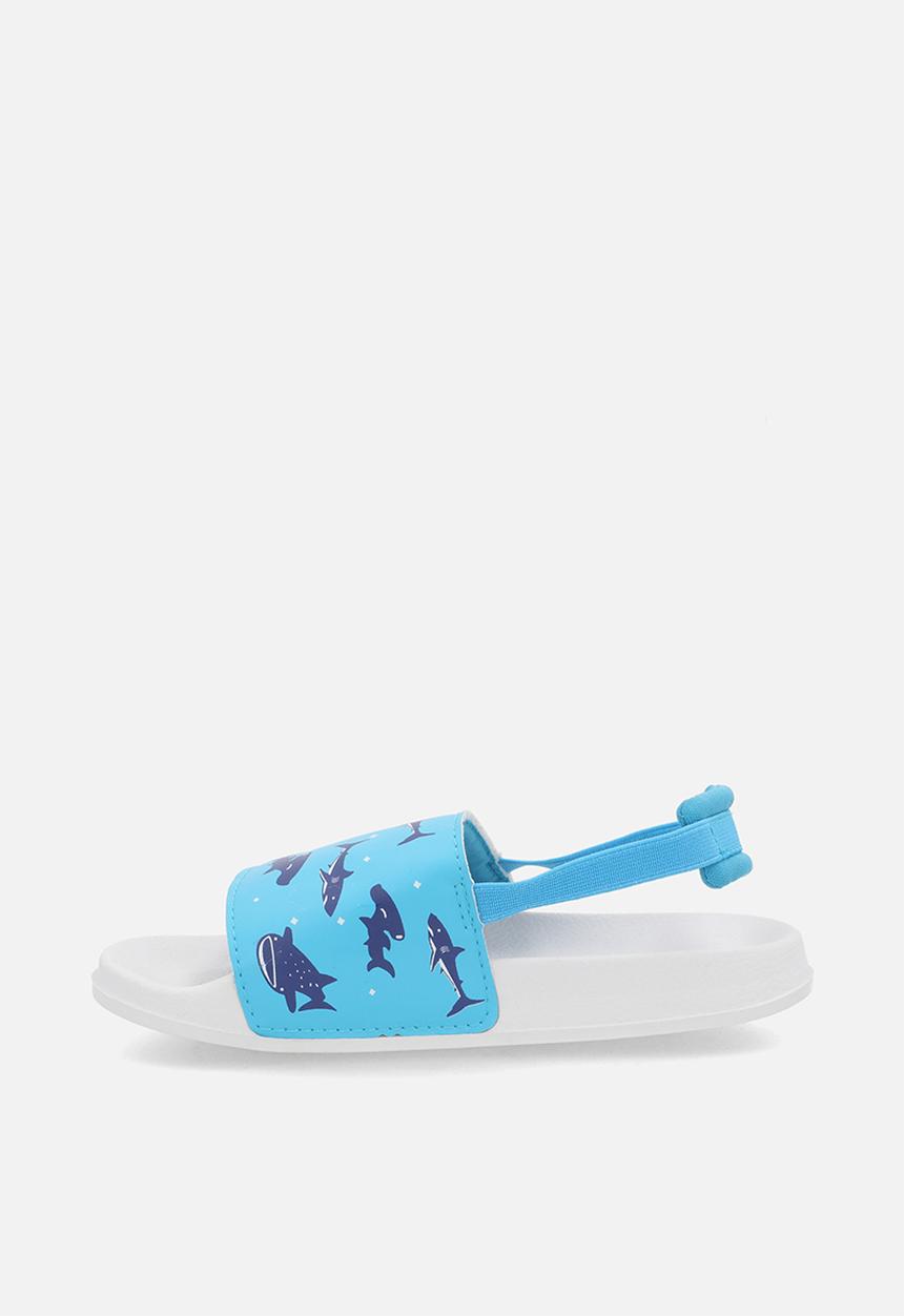Pop Candy - Printed sandals - blue