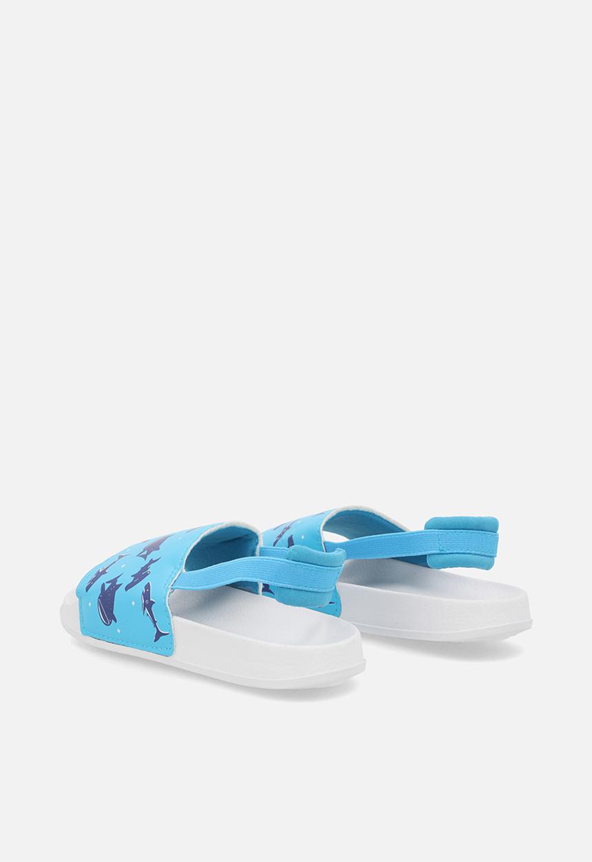 Pop Candy - Printed sandals - blue