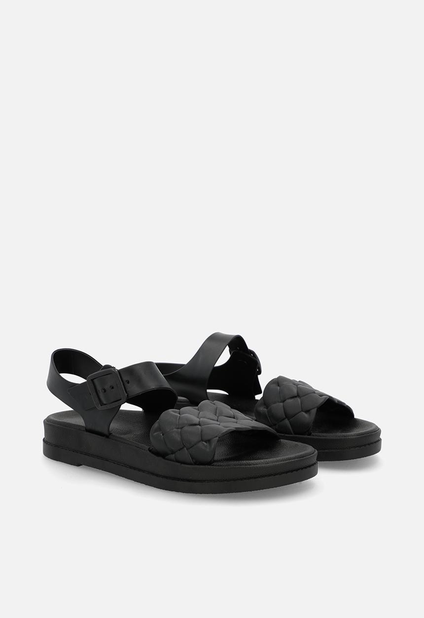 Pop Candy - Braided sandals - black