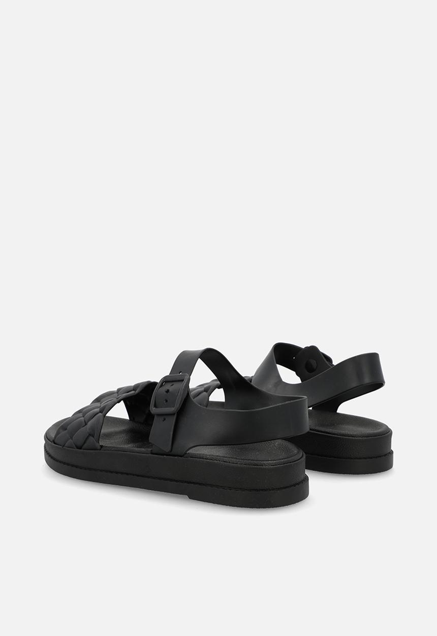 Pop Candy - Braided sandals - black