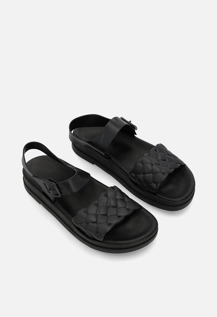 Pop Candy - Braided sandals - black