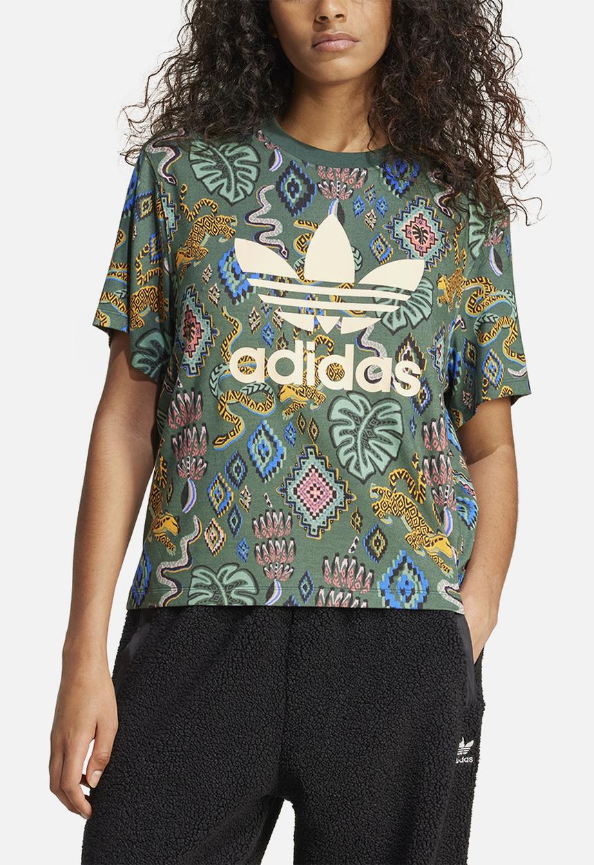 adidas Originals - Farm tee - mineral green