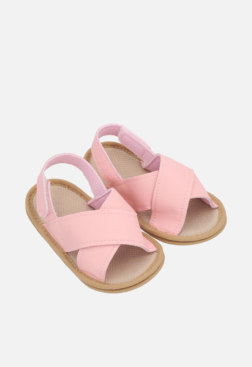 Pop Candy - Criss cross sandals - pink