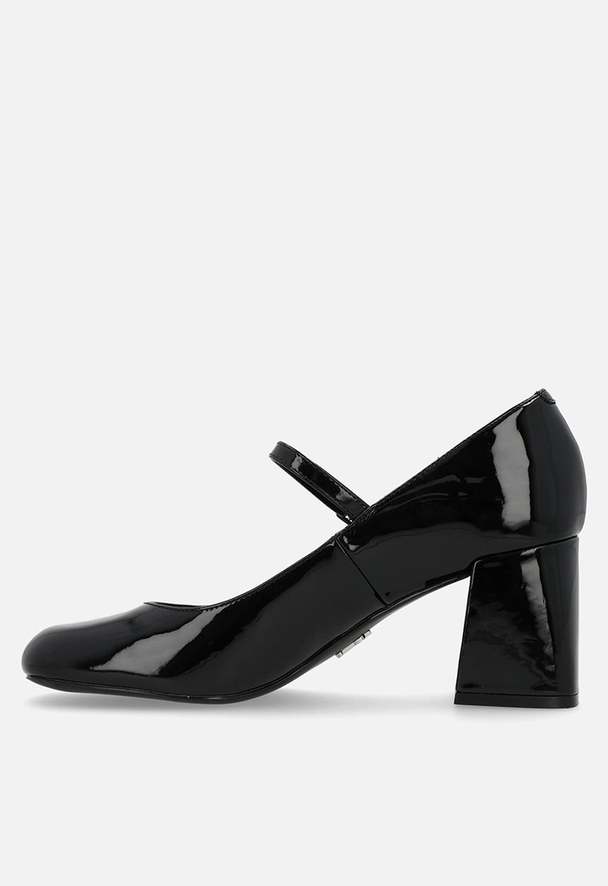 Steve Madden - Pep talk block heel - black pat