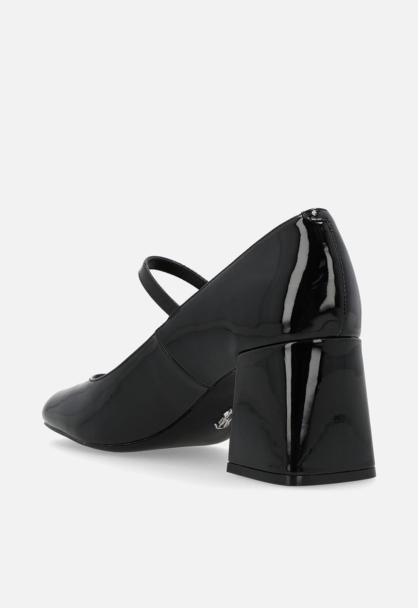 Steve Madden - Pep talk block heel - black pat