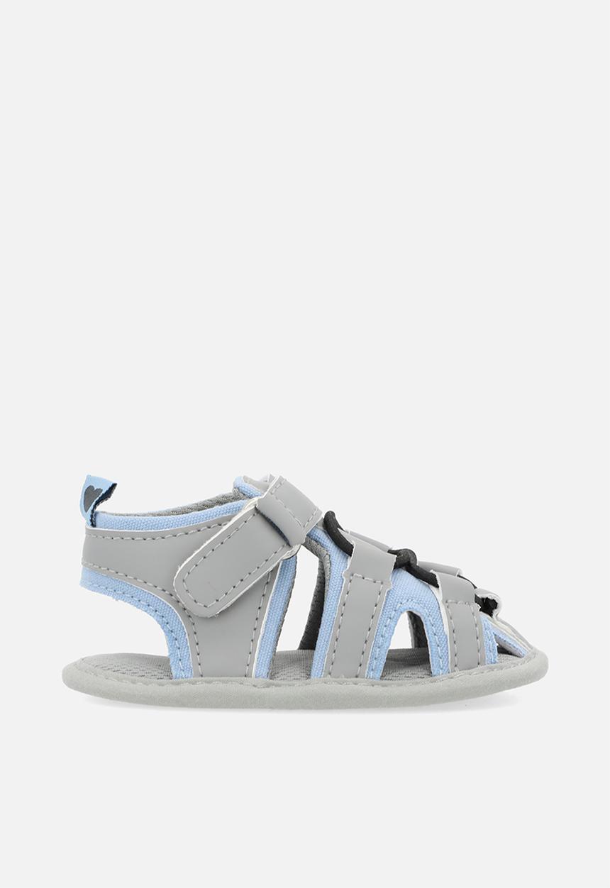 Pop Candy - Colour block cage sandals - grey