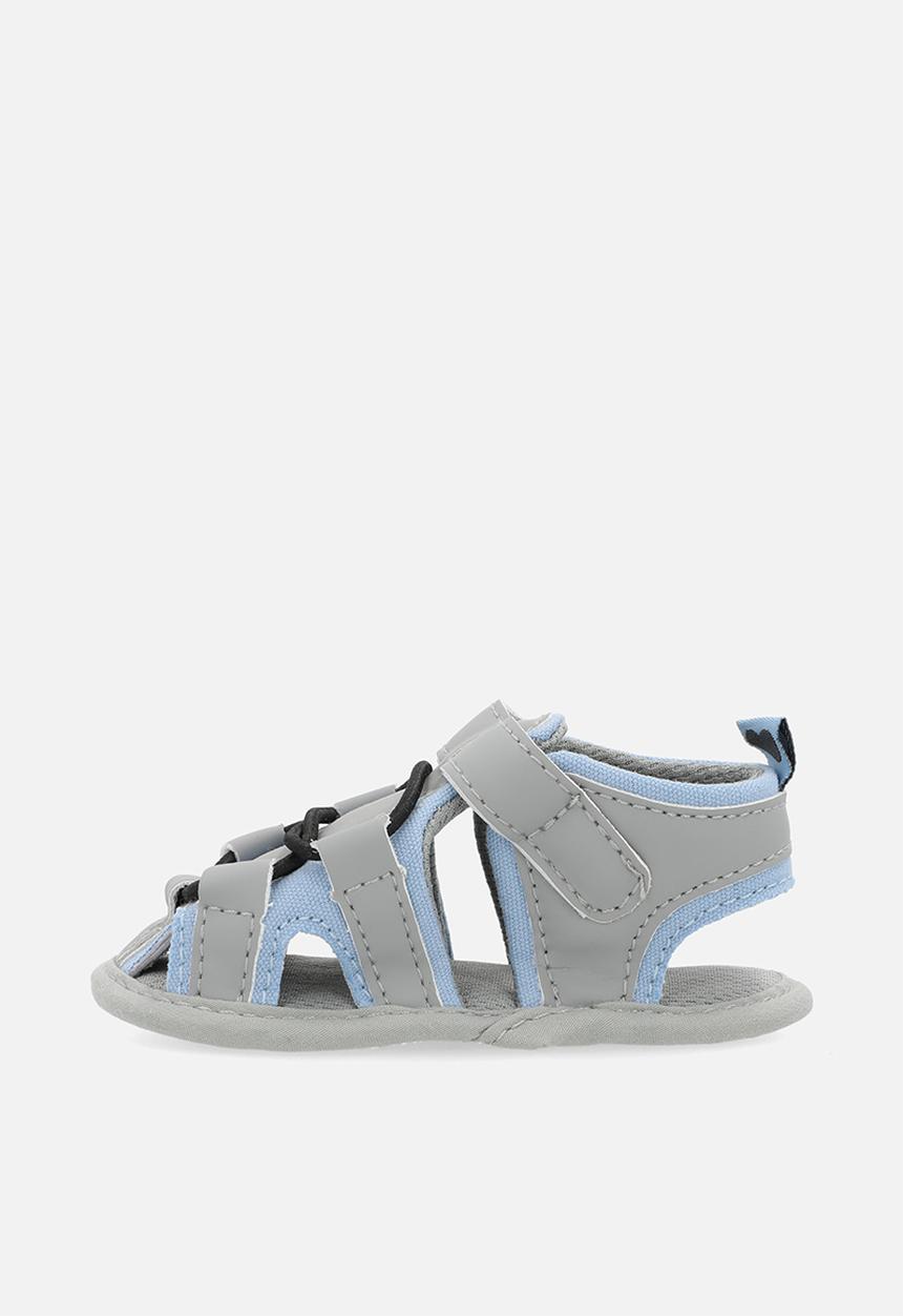 Pop Candy - Colour block cage sandals - grey