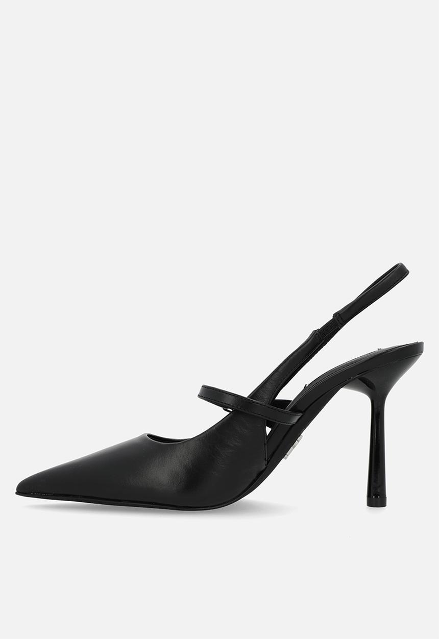 Steve Madden - Armour leather slingback - black leat