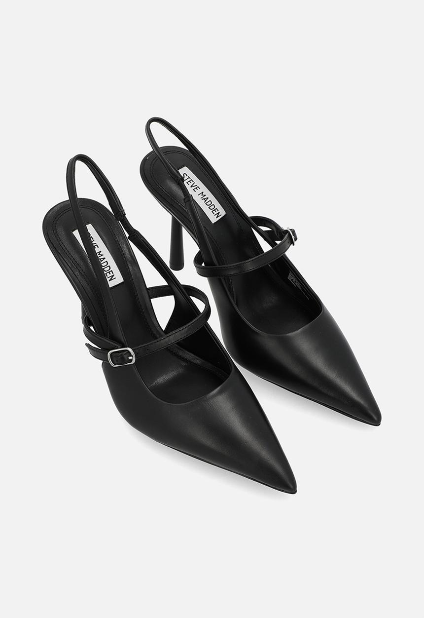 Steve Madden - Armour leather slingback - black leat