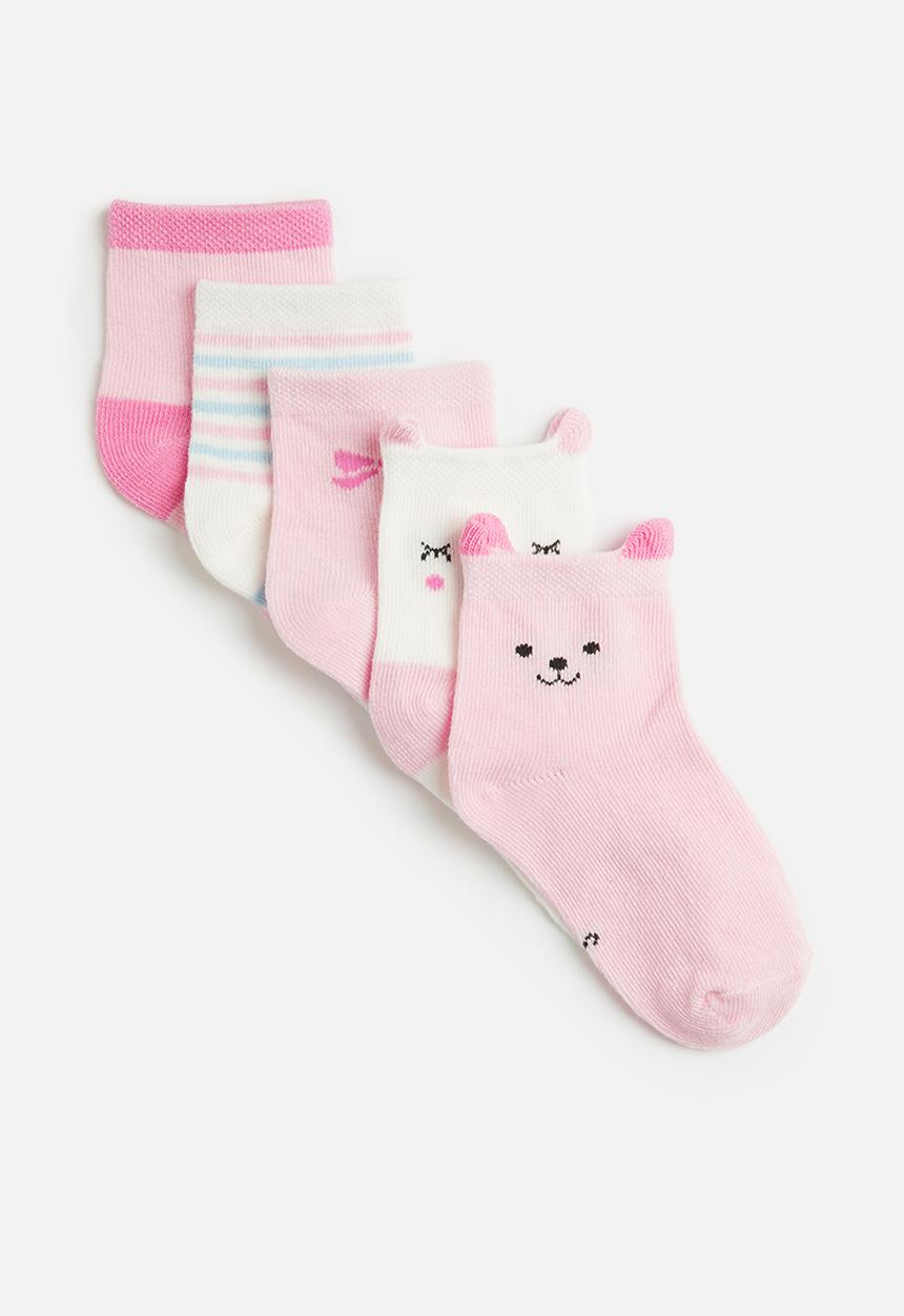 Pop Candy - 5 Pack socks set - pink