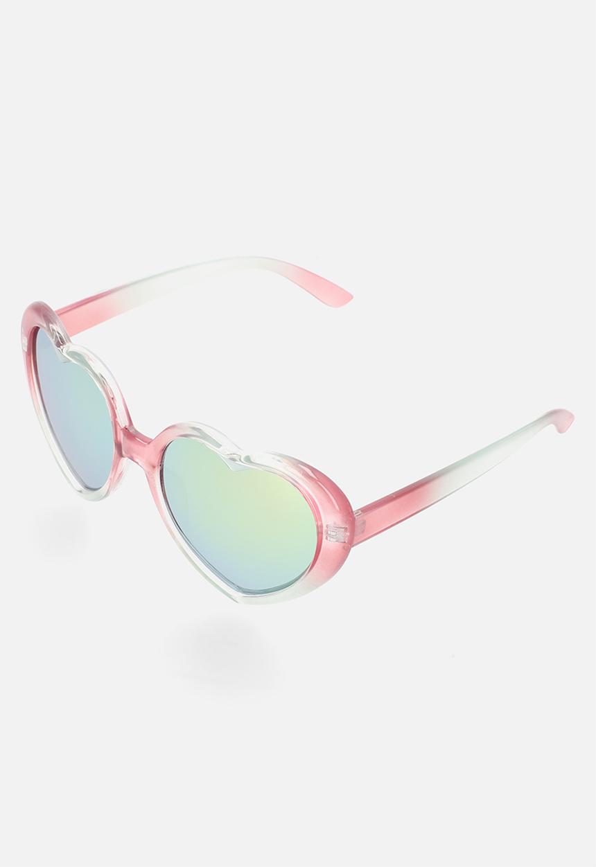 Pop Candy - Heart shaped sunglasses-multi