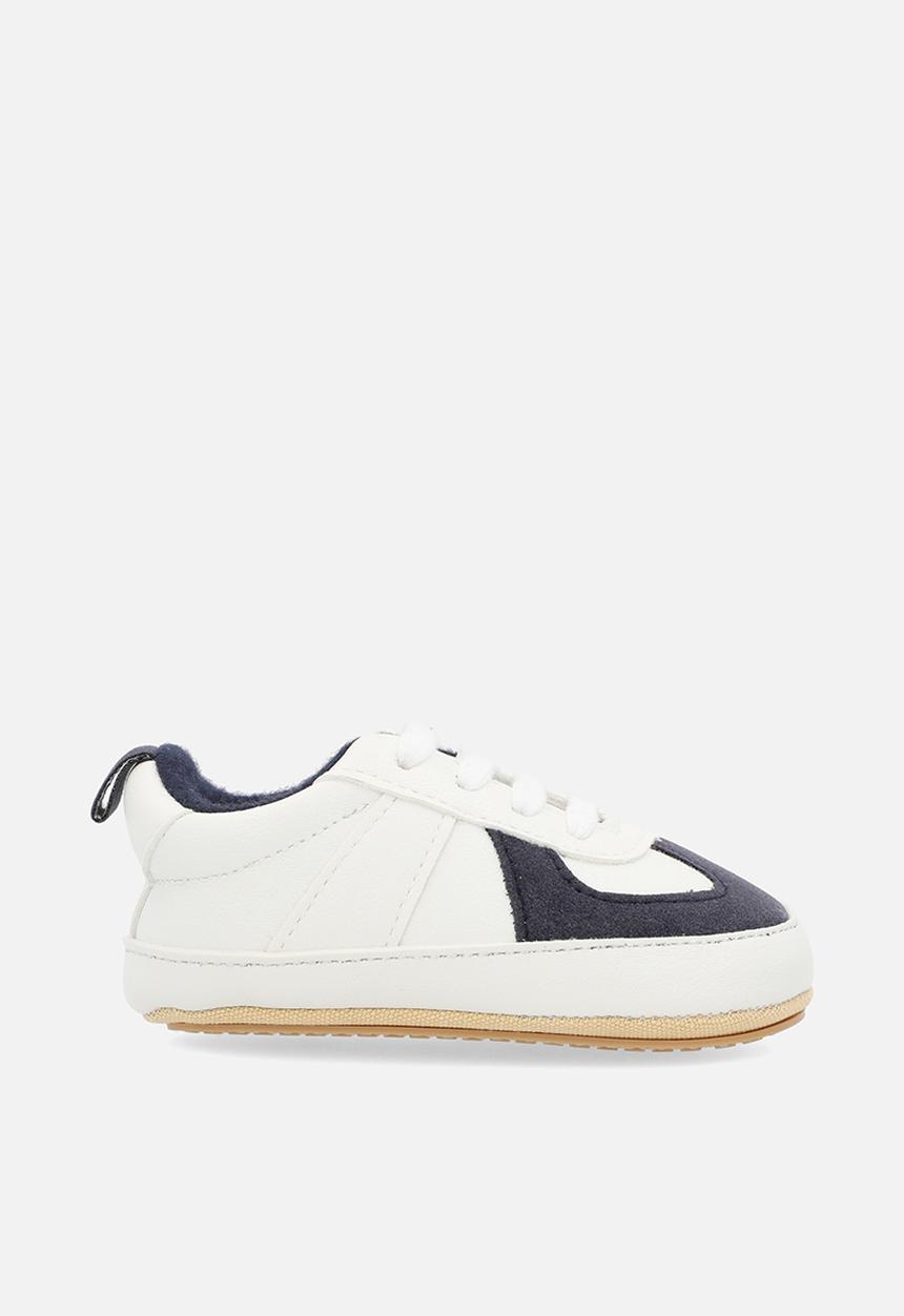 Pop Candy - Colour block sneakers - blue & white