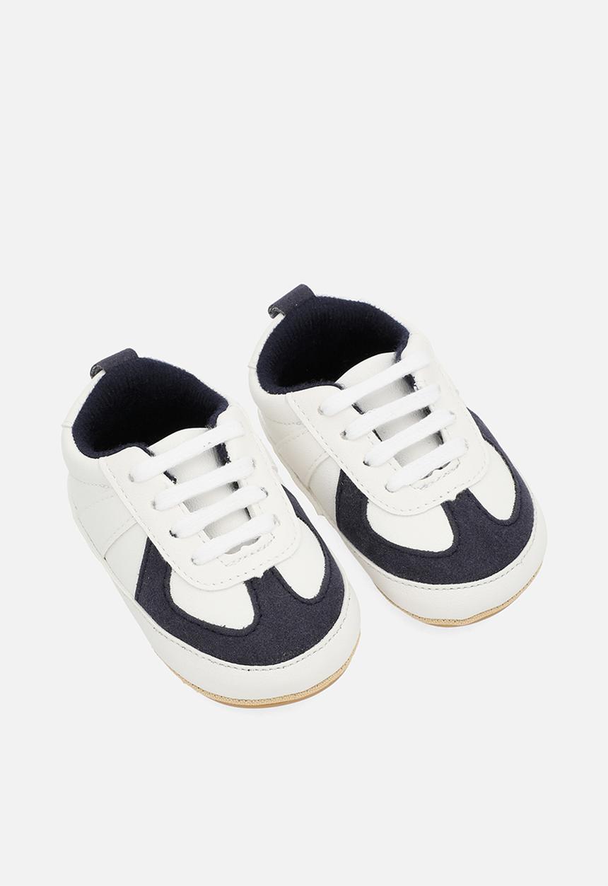 Pop Candy - Colour block sneakers - blue & white