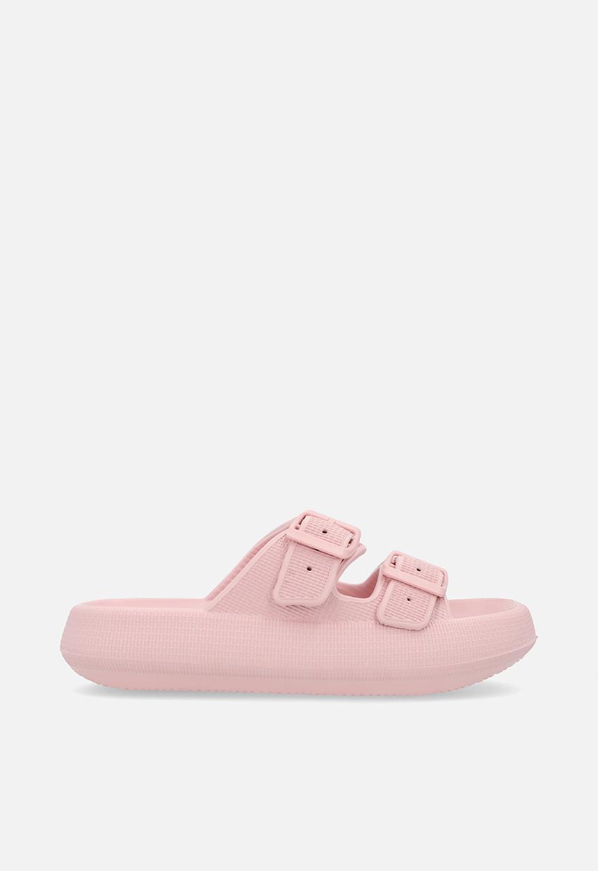 Pop Candy - Twin buckle slides-pink