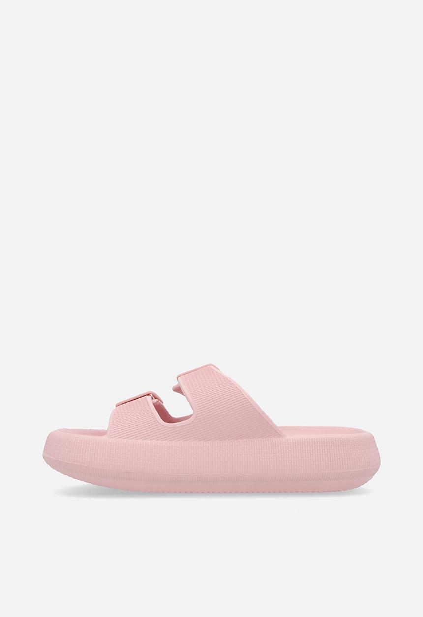 Pop Candy - Twin buckle slides-pink