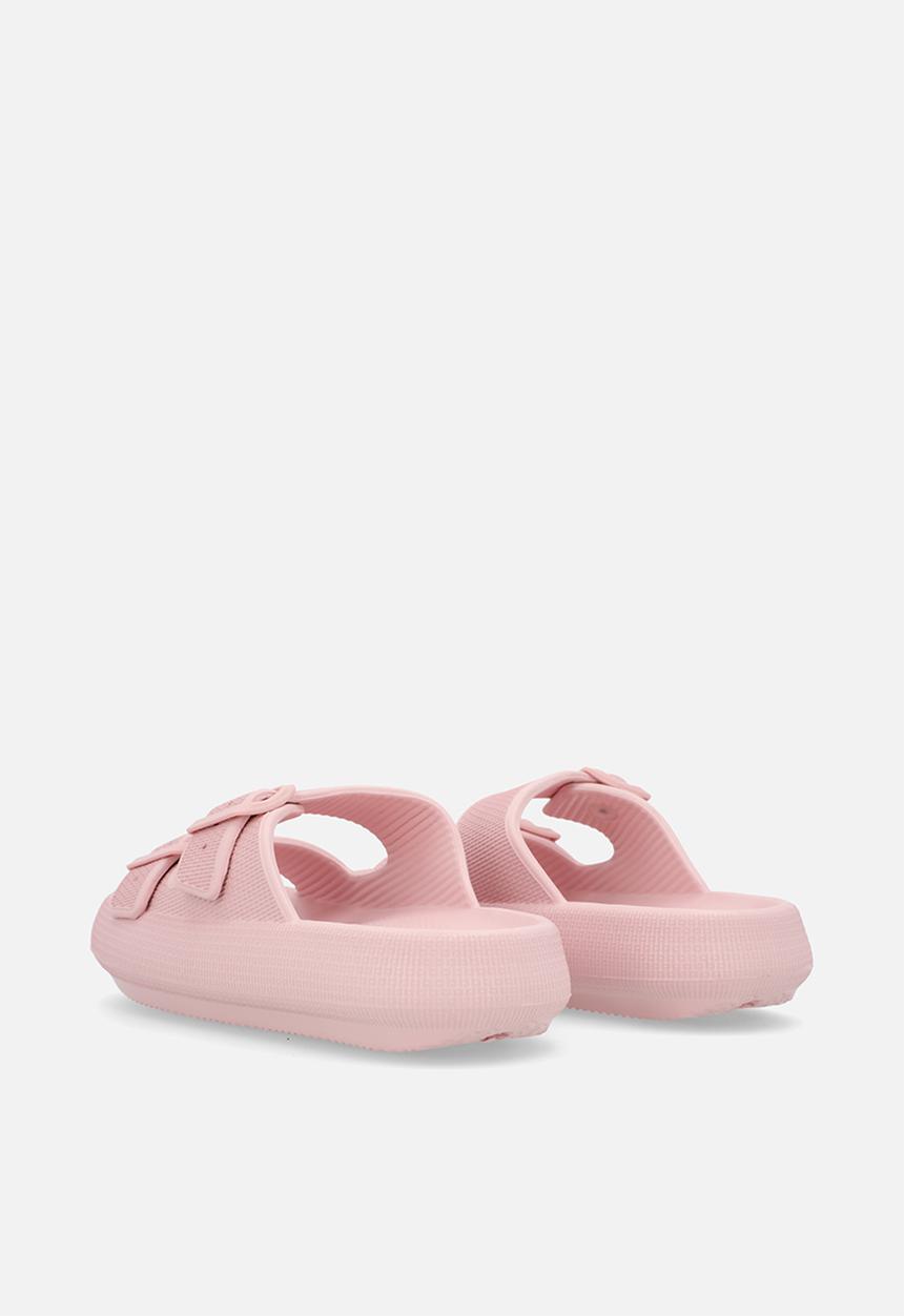 Pop Candy - Twin buckle slides-pink