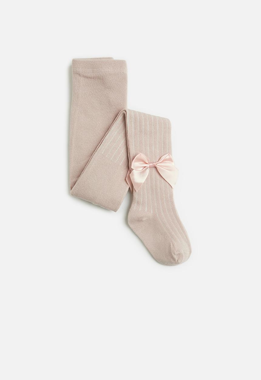 Pop Candy - Bow décor leggings - pink
