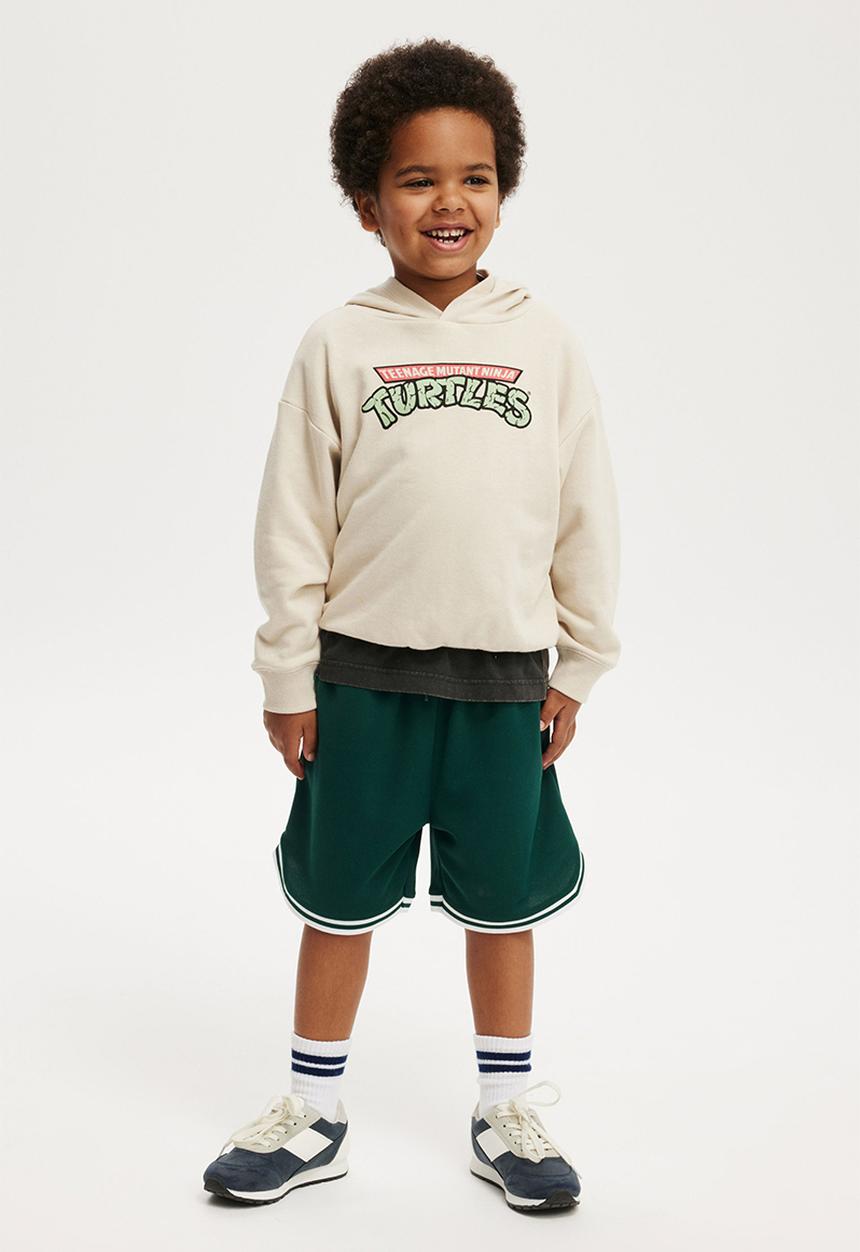 Cotton On - License emerson hoodie - lcn nic rainy day/tmnt bff