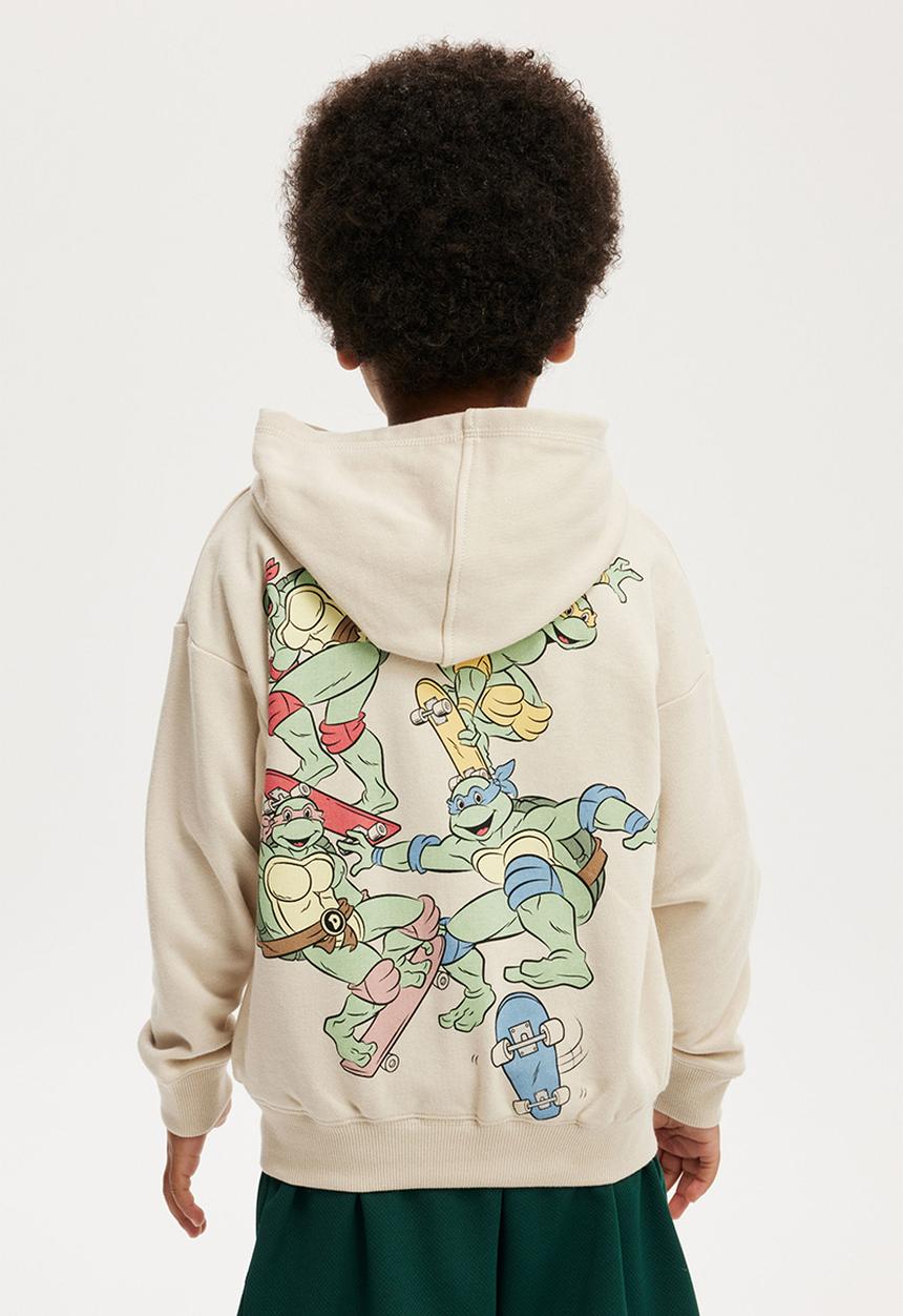 Cotton On - License emerson hoodie - lcn nic rainy day/tmnt bff