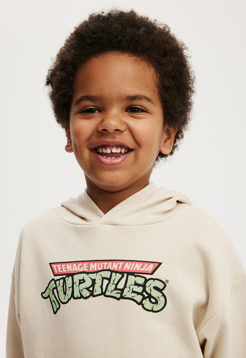 Cotton On - License emerson hoodie - lcn nic rainy day/tmnt bff
