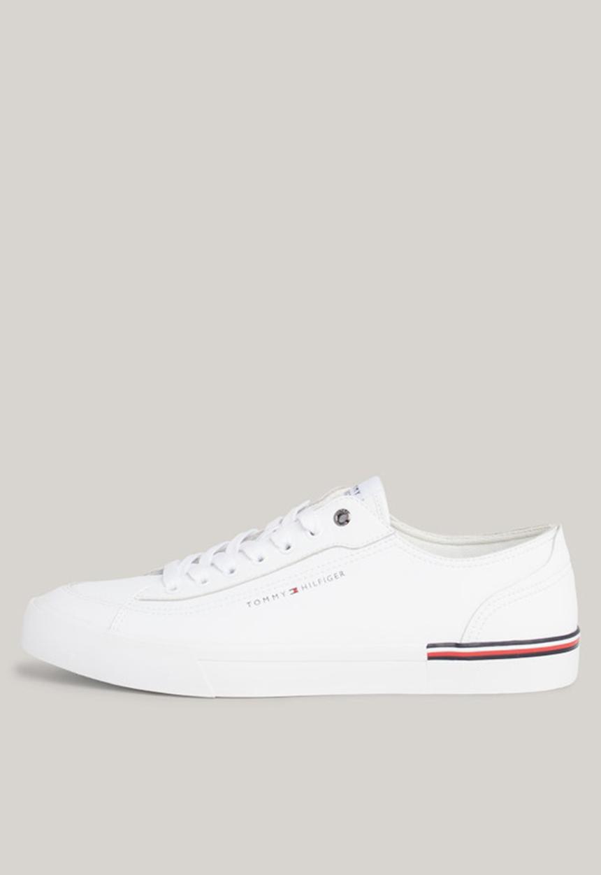 Tommy Hilfiger - Core Corporate Vulc Canvas - White
