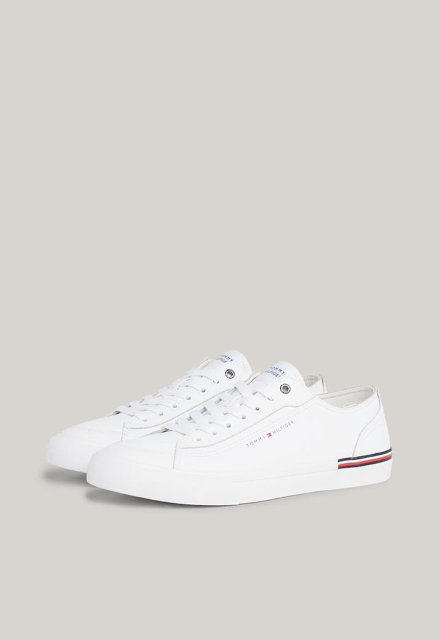 Tommy Hilfiger - Core Corporate Vulc Canvas - White
