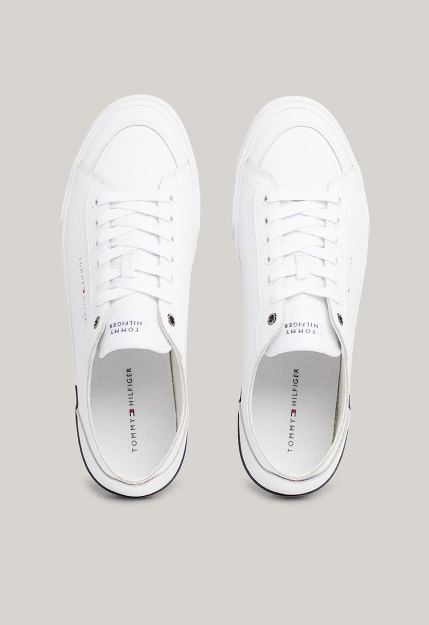 Tommy Hilfiger - Core Corporate Vulc Canvas - White