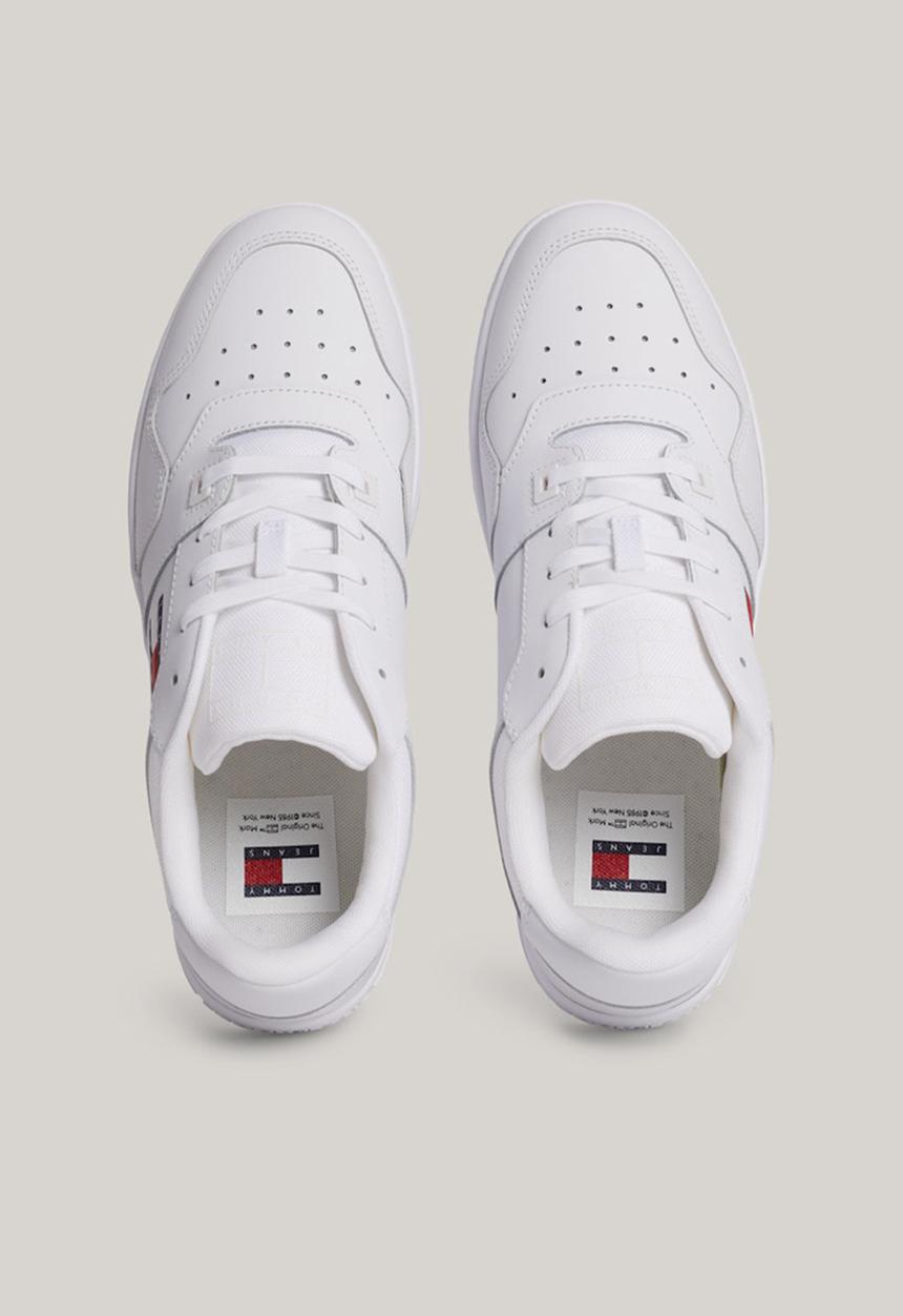 Tommy Hilfiger - TJM Retro Basket Ess - White