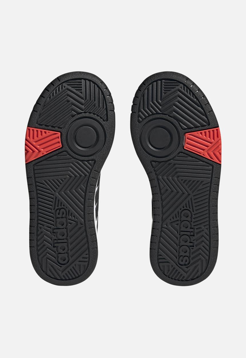 adidas Originals - Hoops 3.0 K - Ftwr White/Core Black/Bright Red