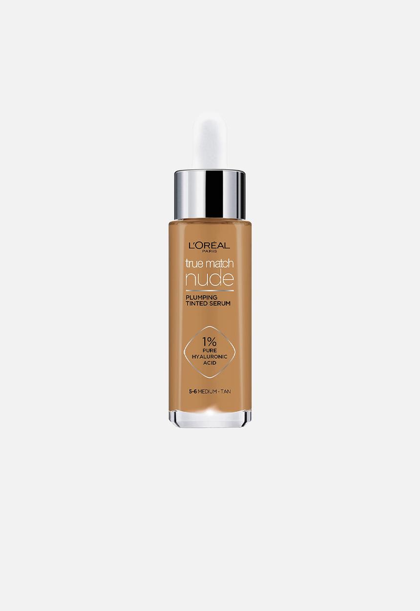 L'Oreal Paris - True Match Plumping Tinted Serum - 5-6 Medium Tan