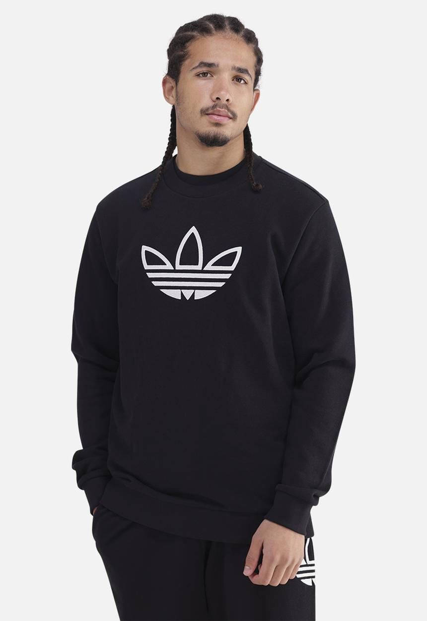 adidas Originals - Outline crew sweatshirt - black