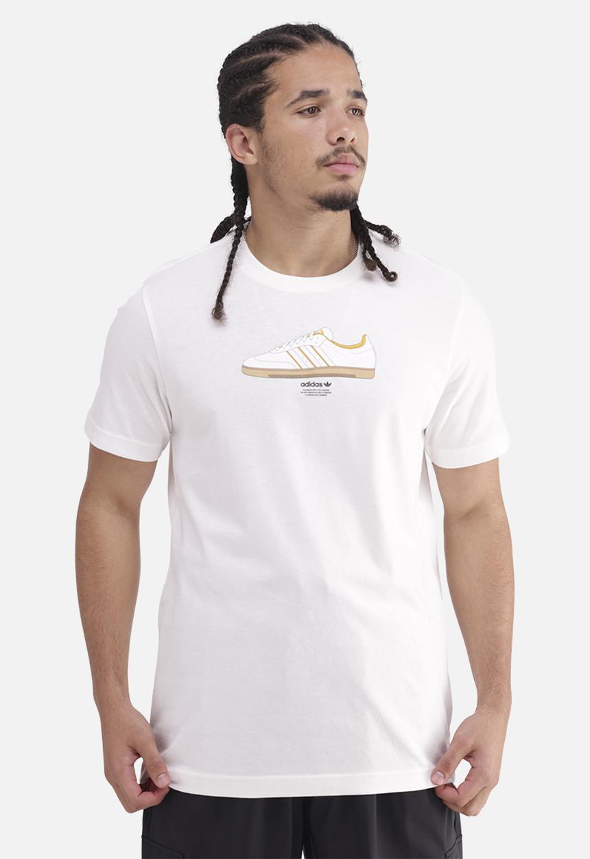 adidas Originals - TS sport 3 m tee - off white