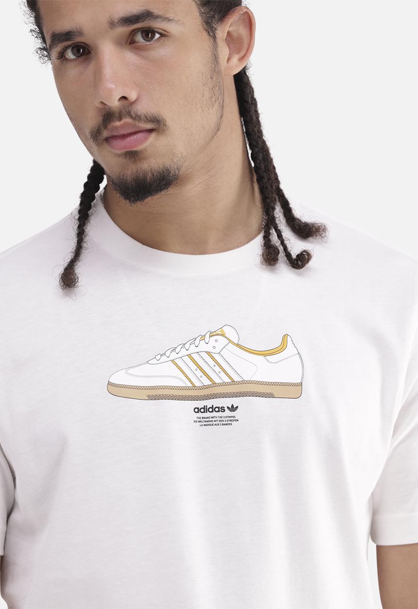 adidas Originals - TS sport 3 m tee - off white