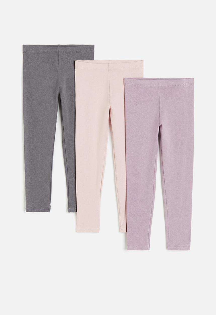 H&M - 3-Pack jersey leggings - multi 