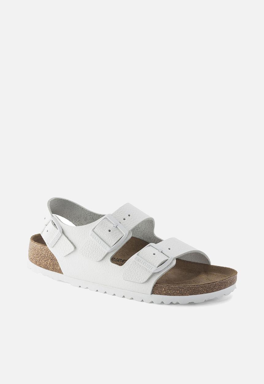 Birkenstock - Milano leather narrow - triples white