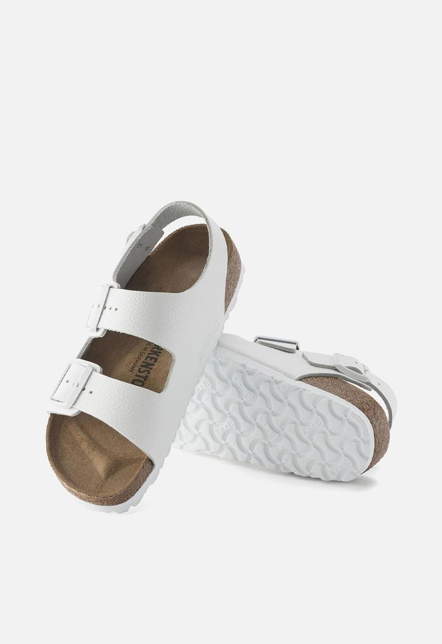 Birkenstock - Milano leather narrow - triples white