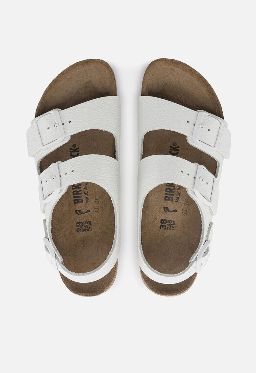 Birkenstock - Milano leather narrow - triples white