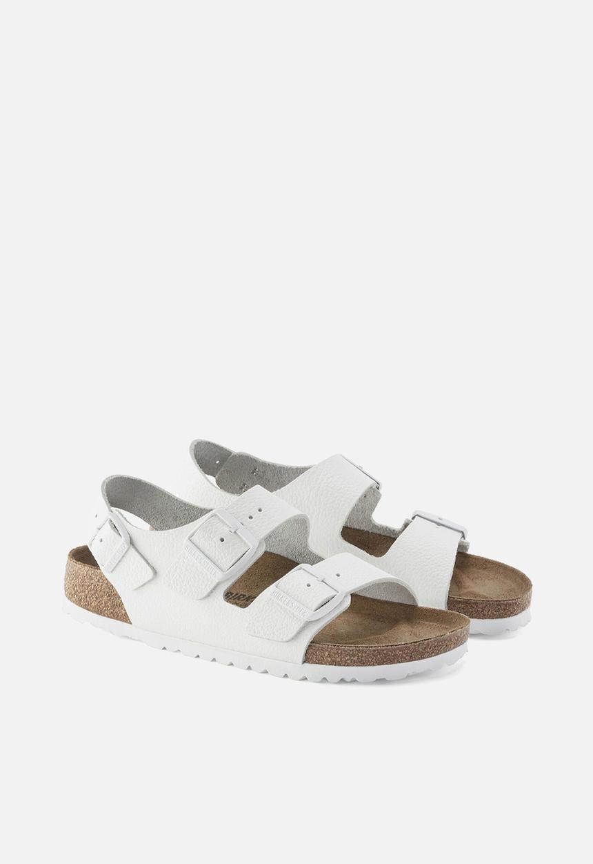 Birkenstock - Milano leather narrow - triples white